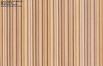 Конструктивные проектированные панели стены облицовки Zebrano деревянные искусственние